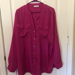 Pink Calvin Klein Blouse